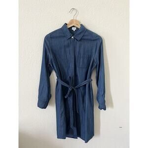 Crown and Ivy Chambray Denim Dress  Size 4